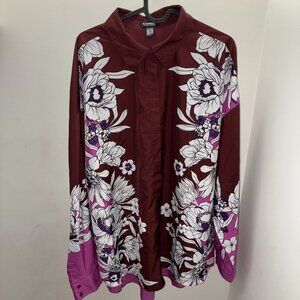 Floral Button Down - Express